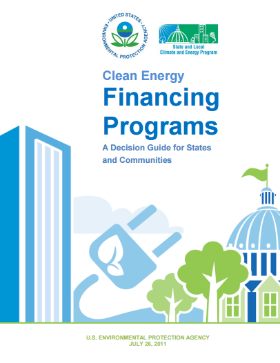 Financing programs cover