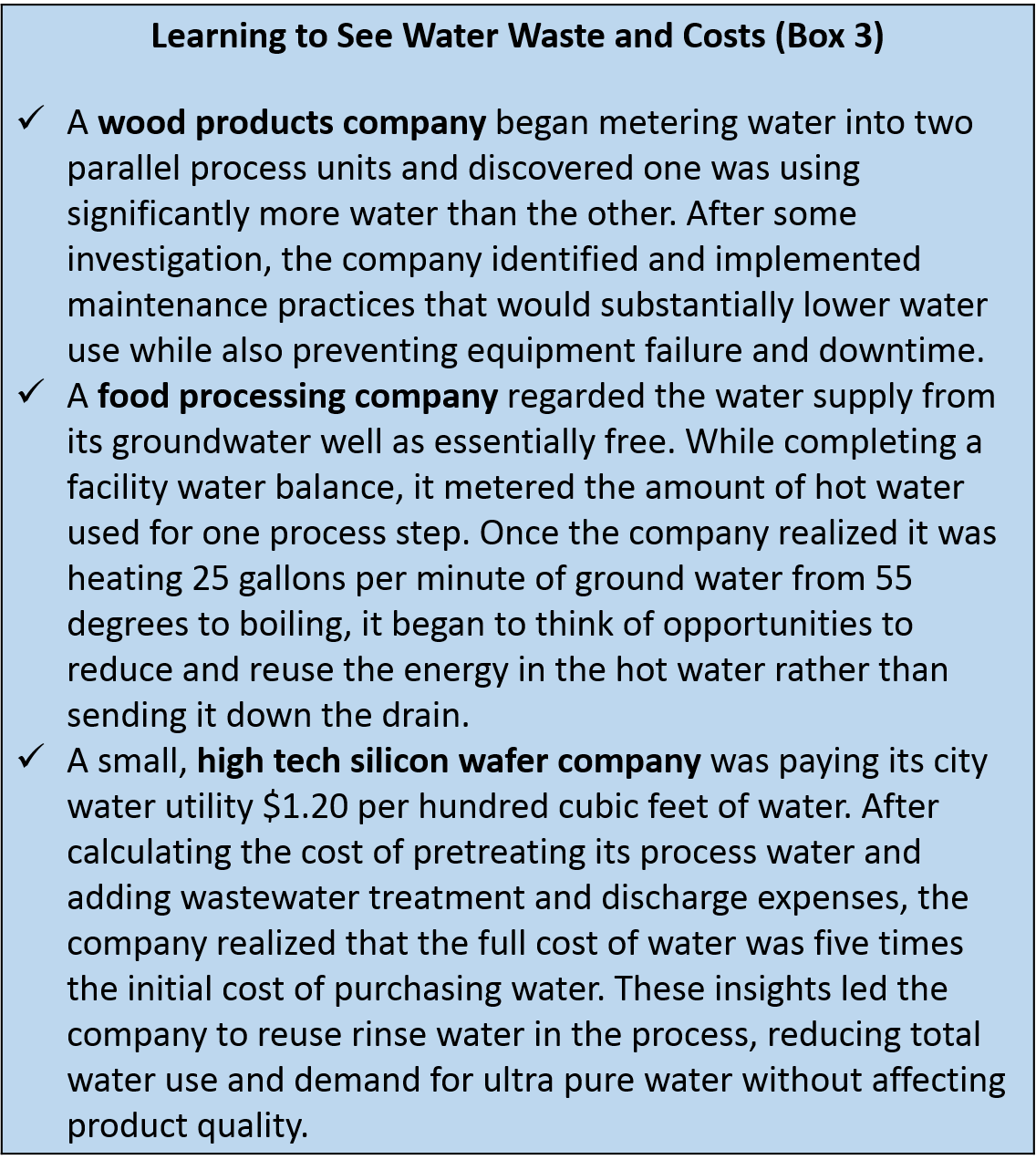 Learning to See Water Waste and Costs