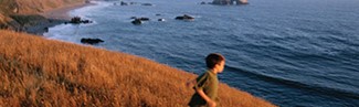 child and ocean