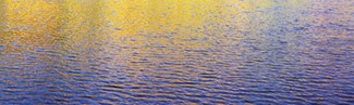 sunset on water