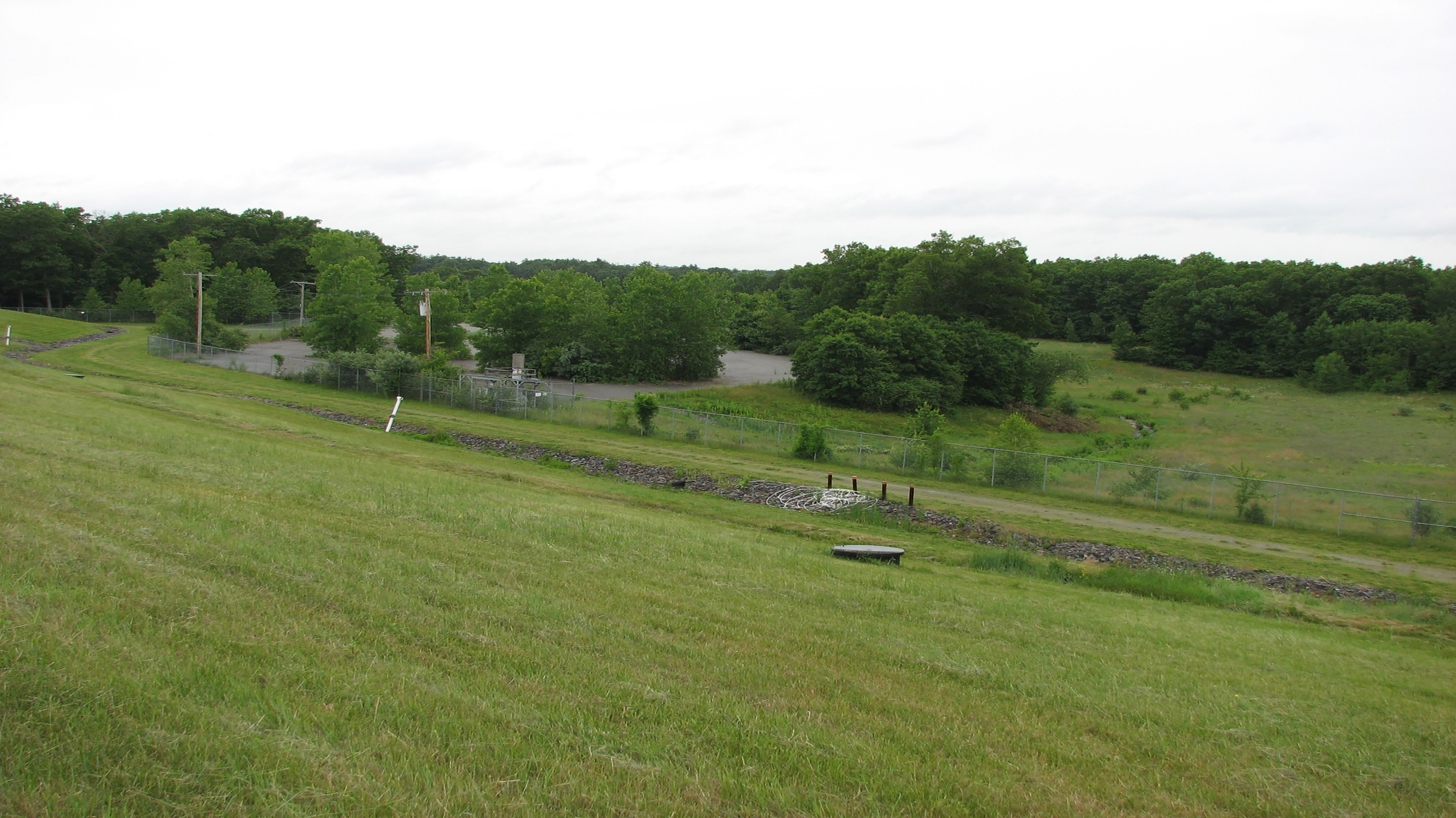 Vacant land at the site before redevelopment
