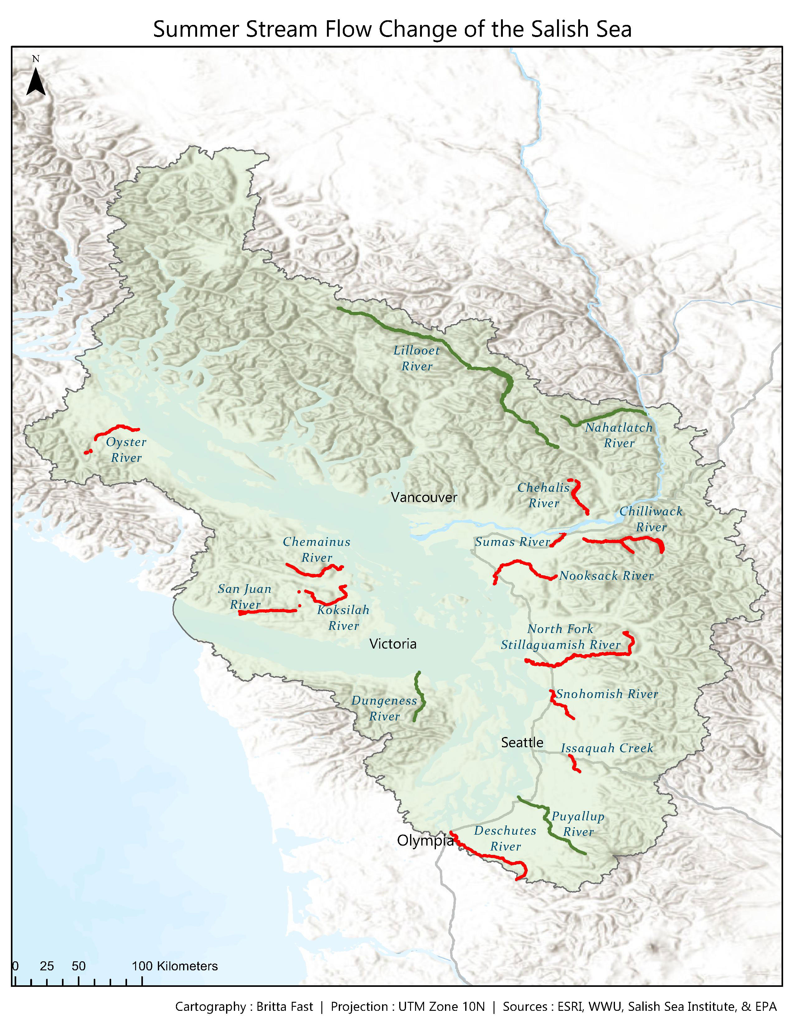 Chemainus River Flood Depth Map User Guide