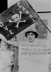 Love Canal protestor