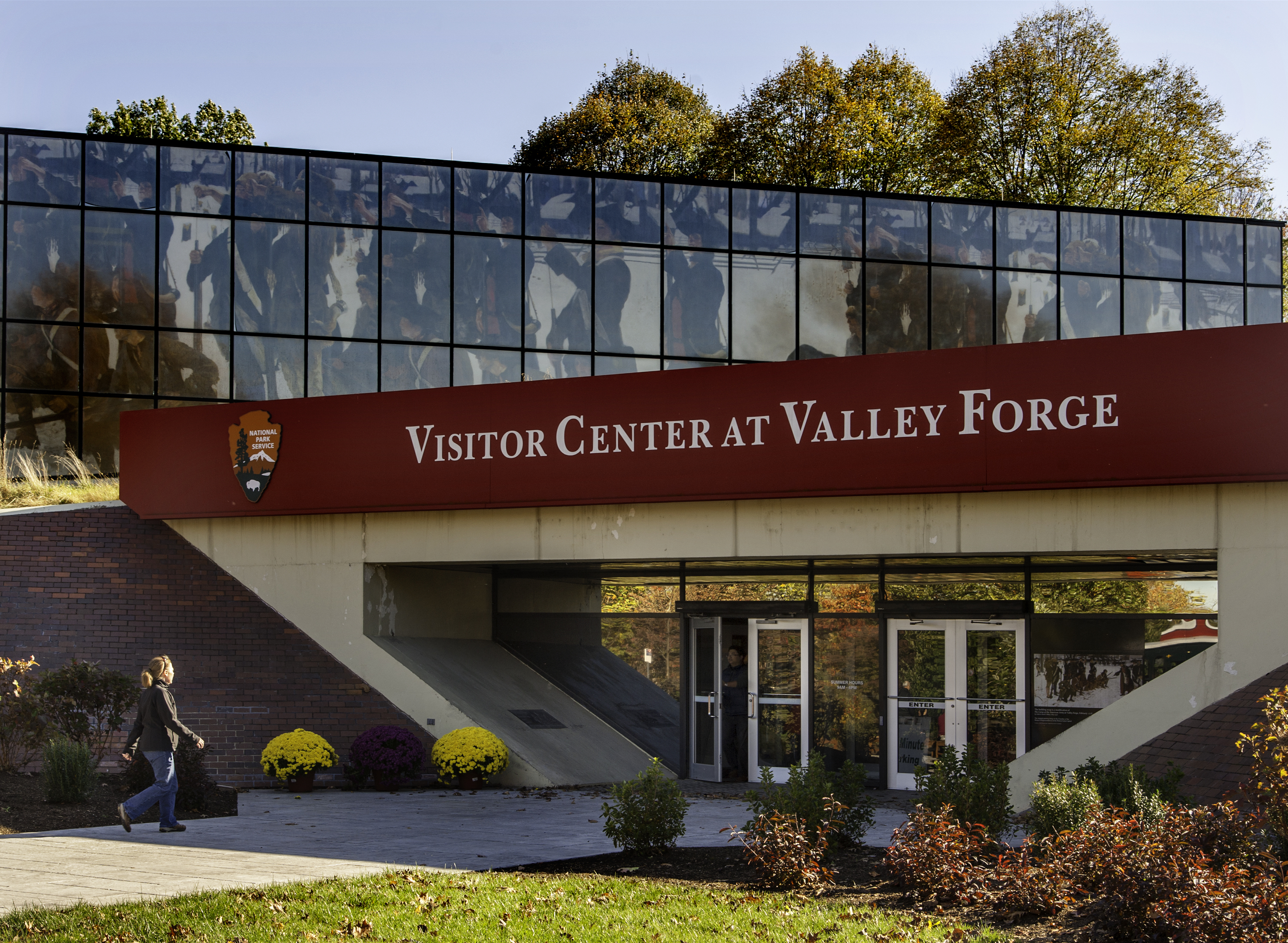 Visitor Center at Valley Forge NPS