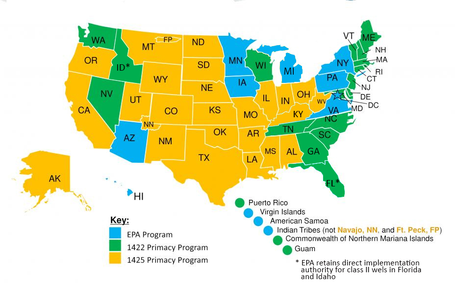 UIC Class II Primacy Map