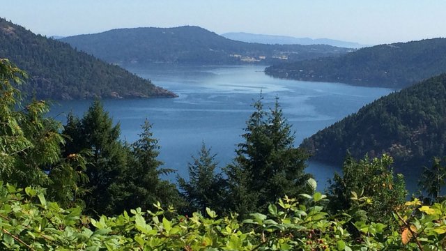 View of Saanich Inlet from Malahat, British Columbia. Photo courtesy of BC Ministry of Transportation (Flickr CC BY-NC-ND 2.0).