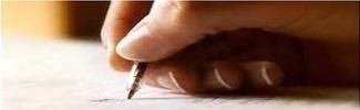 Picture of a hand holding a pen