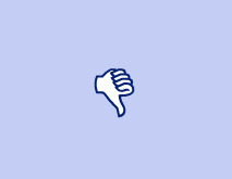 Thumbs down icon