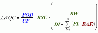 formula for AWQC