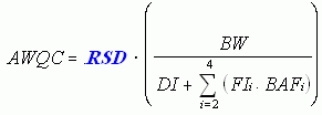 formula for AWQC