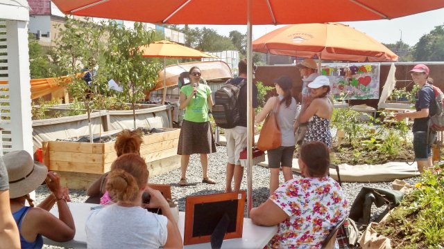 Ecology director for Bronx River alliance during the data exchange