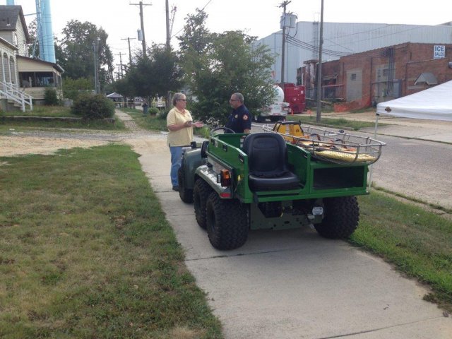 Vineland Fire Department and EPA Community Involvement Coordinator