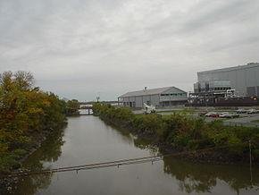 Ridley Creek near the mouth of the Delaware River