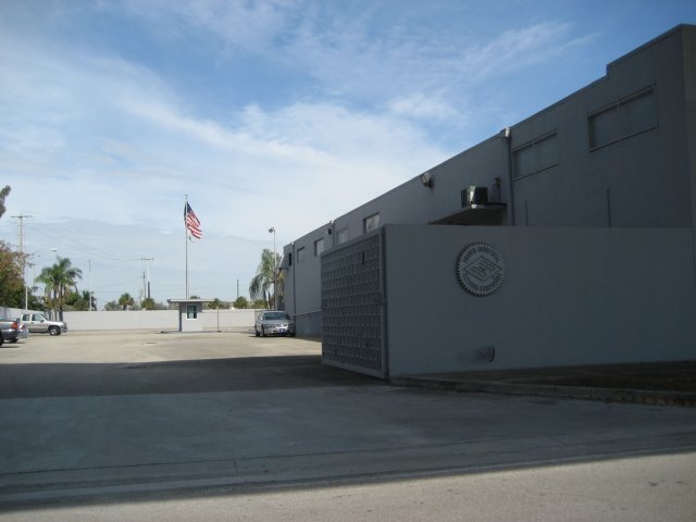 Main entrance to the B and B facility