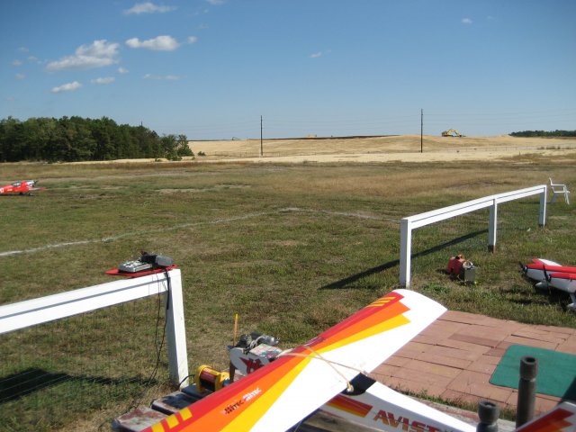 The Ocean County Modelers, a local airplane modeling club, at the Jackson Township Landfill