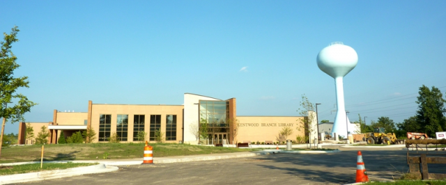 A view of the Kentwood (Richard L. Root) Branch Library