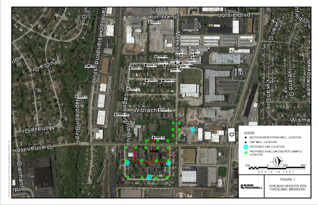  Chicago Heights site map