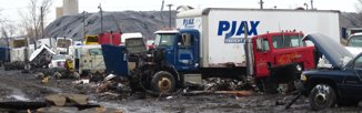Truck and Equipment Corporation vehicles parked in Chicago