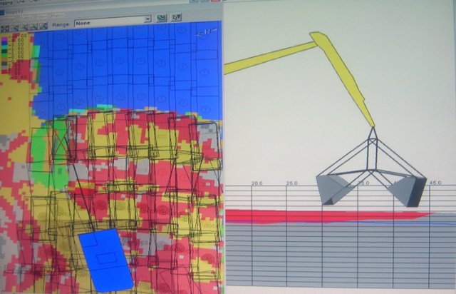 Using custom GPS guided software, dredge operators are able to precisely remove only material targeted by EPA for dredging.