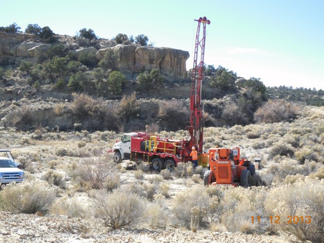 NECR Typical Hollow Stem Auger Drilling