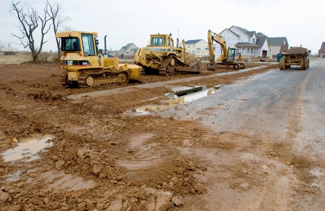 Construction site storm water run-off