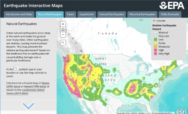  click here to access Earthquake Interactive Map