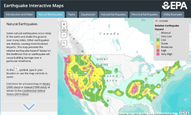 click here to access Earthquake Interactive Map