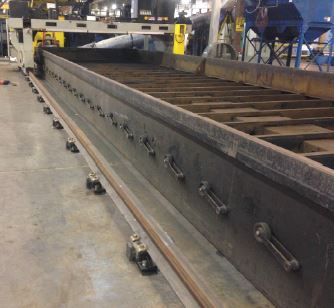image of air downdraft plasma table on Valmont 2019 P2 awardee page