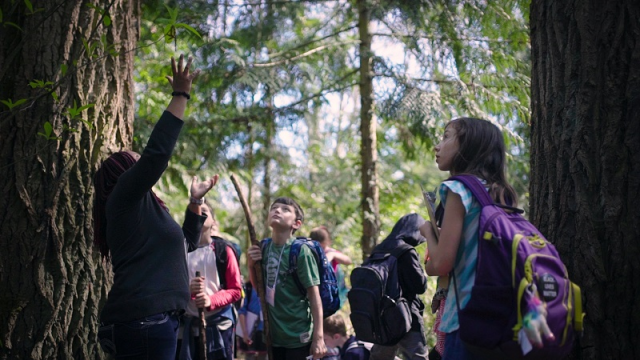 IslandWood in Seattle and Bainbridge Is. will use a $85,000 EPA environmental education grant for the Urban Watershed Education Project with partner King County WTD to help 3rd-8th grade students build environmental stewardship and skills through hands-on