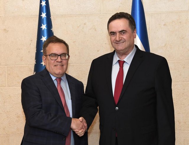 Administrator Wheeler meets with Minister Israel Katz to discuss bilateral relations between the U.S. and Israel.