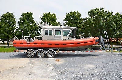 Figure 1. USCG decommissioned 25 foot Response Boat Small I.