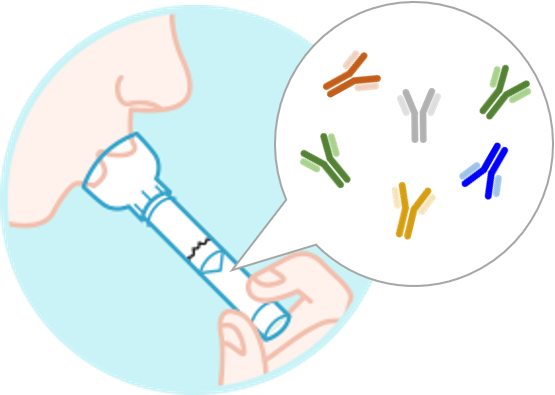 EPA researchers are adapting a salivary antibody test that has been previously used as a test for potentially waterborne pathogens, for example norovirus, to test for antibodies to SARS-CoV-2, the virus that causes COVID-19.