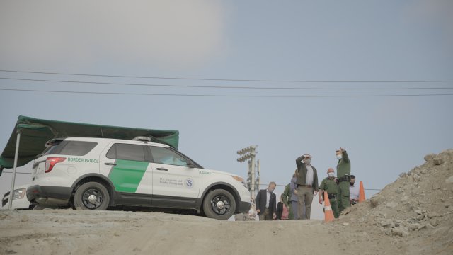 Administrator Wheeler tours the southern border with U.S. Border Patrol officers