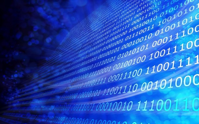 research paper on air pollution Lines of binary code against a blue background