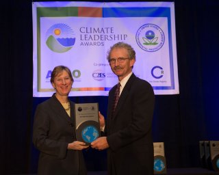 Beth Craig, US EPA, with Grant Frost, San Diego Gas &amp; Electric