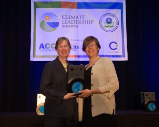 Beth Craig, US EPA, with Lisa Friend, Boulder County, CO