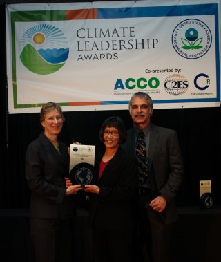 Beth Craig, US EPA, with Edan Dionne and Jay Dietrich, IBM