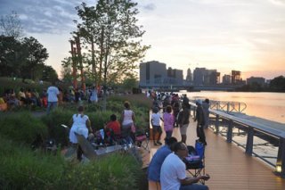 Riverfront Park in Newark, NJ