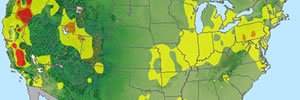 Air Quality Map for the US