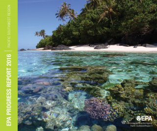 EPA Progress Report 2016 | Pacific Southwest Region