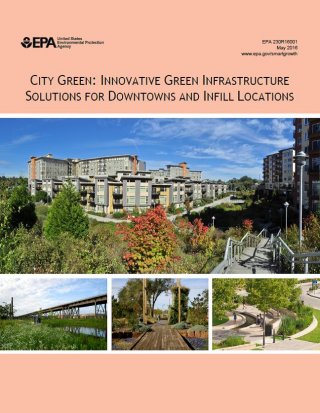 Cover of City Green: Innovative Green Infrastructure Solutions for Downtowns and Infill Locations