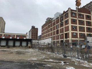 Pillsbury Mills site entrance.