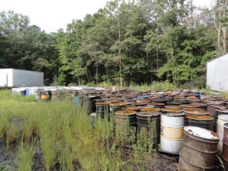Examples of containers located on site