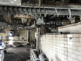Inside the 6th floor of the Bakery Mix Building