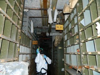 OSC Turner inspects site