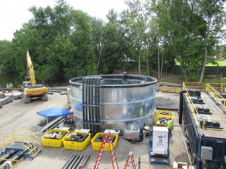 Integrity Testing of Filtrate Tank with Potable Water –May 2017