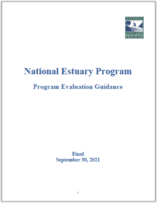 National Estuary Program Evaluation Guidance Cover