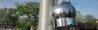Summa canister used for air monitoring