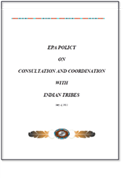Cover of Tribal Consultation Policy