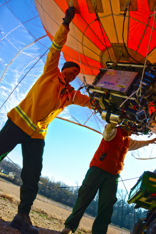 image of The Flyer aerial sampling system KS burns story